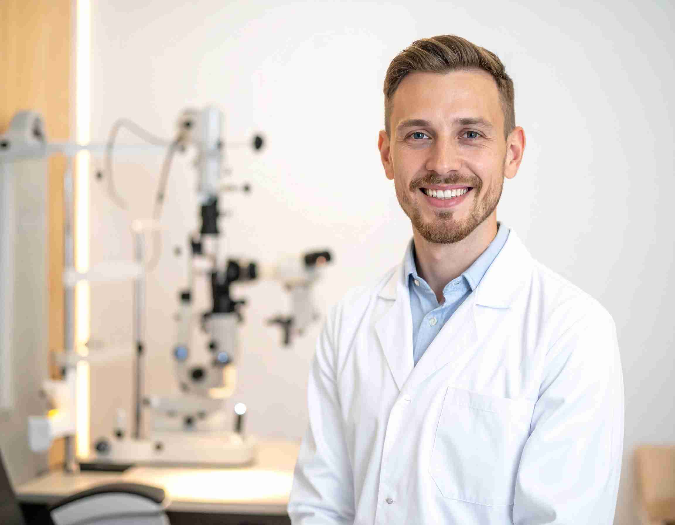 Laser eye surgery safety and suitability consultation