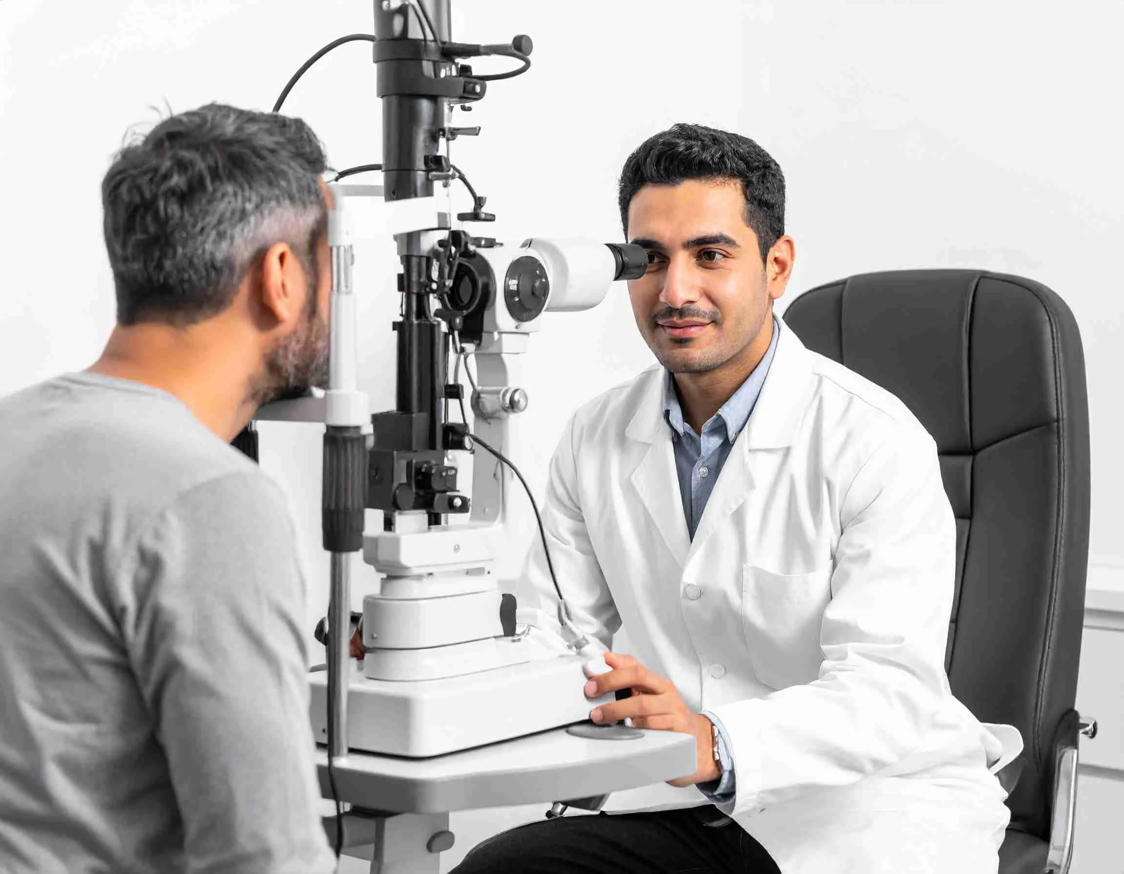 Patient considering laser eye surgery safely in Turkey